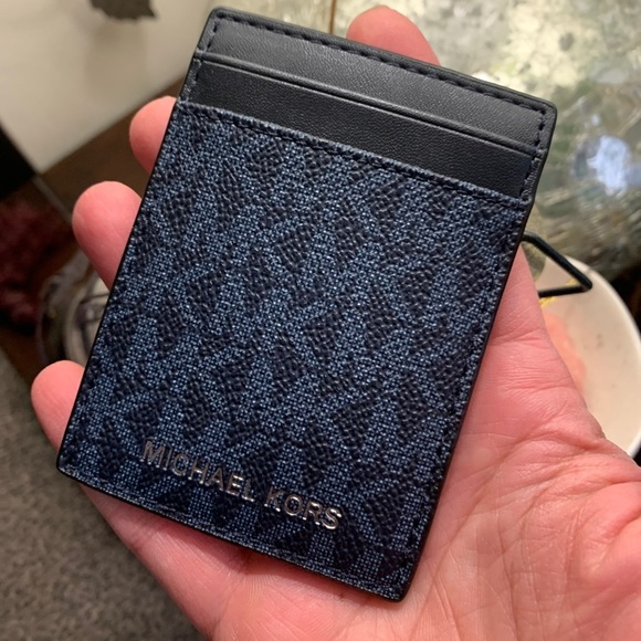 Authentic MK Coated signature card case/money clip - Picture 3 of 10